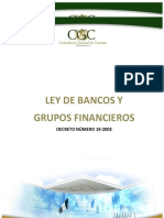 Ley de Bancos y Grupos Financieros