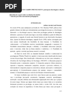 2 - FERREIRA, A.L. A Pluralidade Do Campo Psicológico - Principais Abordagens e Objetos de Estudo. (EXTRATO)