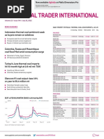 Platts Coal Trader International: Volume 22 / Issue 144 / July 29, 2022