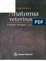 Anatomia Veterinaria - Dyce 4ta Edición