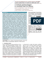 Liver Cirrhosis and Neurological Disorder Associated With Liver Disease