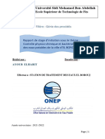 Rapport de Stage Onep El Borouj