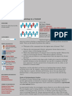 Epidemiology in A Nutshell NCI Benchmarks