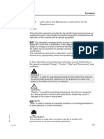 Lubrication and Maintenance Instructions For The Superstructure