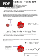 Liquid Drop Model