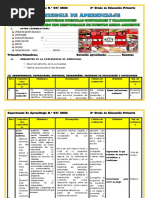 2 Grado Experiencia de Aprendizaje 4