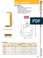 Coil Lifters & Upenders: Model 82NC - Narrow Coil C-Hook