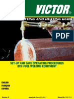 (YD2312610) Victor Oxy-Fuel Welding, Cutting, - Heating Manual