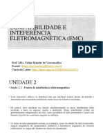 Aula 4 EMC - Fontes de Interferência Eletromagnética