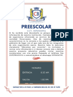 Informes Preescolar 2022-2023