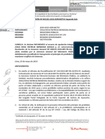 Resolución Del Tribunal Del Servicio Civil 01291-2019-Servir-TSC-Segunda Sala