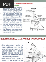 Elementary Profile of Gravity Dam