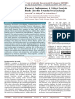 Financial Risk and Financial Performance A Critical Analysis of Commercial Banks Listed in Rwanda Stock Exchange