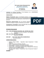 CV Documentado-Robert Jayro Castro Chancasanampa