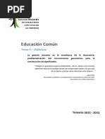 Tema 5 - La Gestión Docente en La Enseñanza de La Geometría