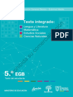 Libro de Texto Integrado 5