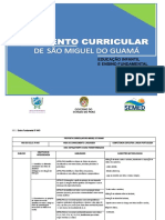 Documento Curricular 3º Ano