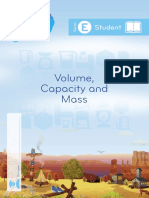 Volume, Capacity and Mass: Student