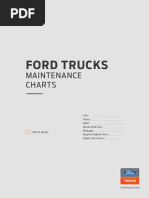 Ford Trucks: Maintenance Charts