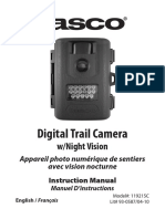 Digital Trail Camera: W/night Vision