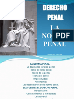 La Norma Penal.