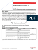 Pierce Cell Surface Protein Biotinylation and Isolation Kit: User Guide