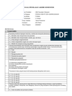 Kartu Soal PTS PROD KREATIF Kelas Xi Semester 4 TP 21