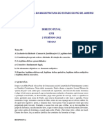 01.08.2022 - EMERJ - Casos Concretos - Direito Penal - Tema 1