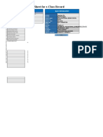 Input Data Sheet For E-Class Record: Learners' Names Basic Information