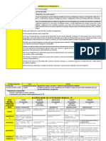 Ejemplo de Experiencia de Aprendizaje