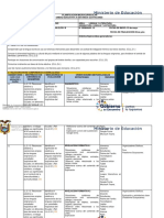 Planificación Microcurricular UEG Lengua y Literatura 4to B