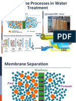 Membranes Processes in Water Treatment 