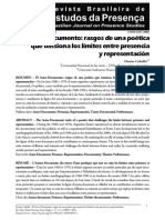 El Actor-Documento - Estudos Da Presença - 2021