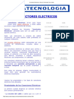 Conectores Electricos y Tipos de Terminales para Cables