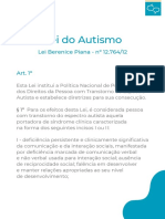 Lei Do Autismo Instituto Singular