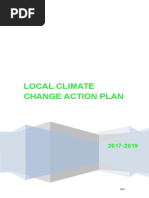 Local Climate Change Action Plan