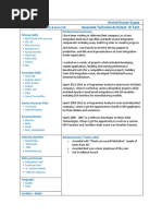 Arvind Kumar Gupta Associate Technical Architect-JK Tech: Professional Summary