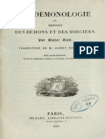 Scott, Walter (Sir) - Oeuvres 29 - La Démonologie Et La Sorcellerie - Trad. Albert Montémont