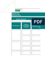 Modelo de Mapeamento de Processos