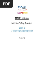 Mars Petcare Safety Standard Book 6.7 CE-Marking & Doc. V1 - 0