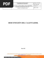 LK-PT-SI-002. Desconeccion Del Calentador.