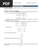 1.2 Sistemas de Ecuaciones Lineales