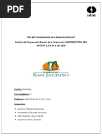 Costo-Agroindustria San Jacinto