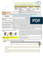 Ficha - DPCC 1° - Reconocer Nuestras Emociones