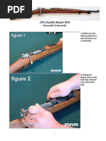 1943 Swedish Mauser M38-Disassembly