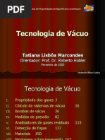 Tecnologia de Vácuo 2005 Aula 2 Revisado