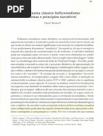 David Bordwell - O Cinema Clássico Hollywoodiano - Normas e Princípios Narrativos