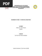 Resumen Tema 1.3 Teoria Del Muestreo - Jose Armando Vidal Luna VL09011