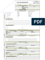 Ficha de Intervencion