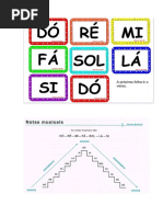 Notas, Linhas e Espaços Suplementares, Claves